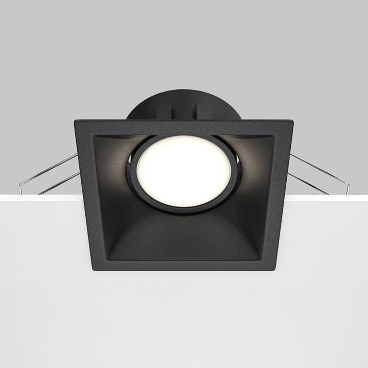 Produktbild Maytoni Dot Downlight, Einbauleuchte GU10 4,5cm Schwarz (GU10)