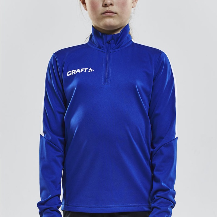 Actual product image Craft Progress Halfzip Ls Tee Jr (134)