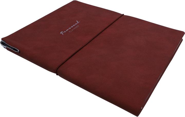 Actual product image KUKA notebook with elastic band, pocket + pen loop A5 (A5, Dotted, Hardcover)
