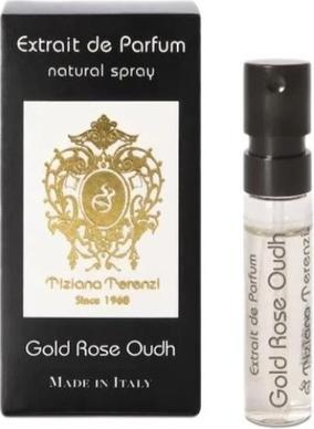 Actual product image Tiziana Terenzi Gold Rose Oudh Extrait De Parfum 1.5ml Luxury Sample (Eau de parfum, 1.50 ml)