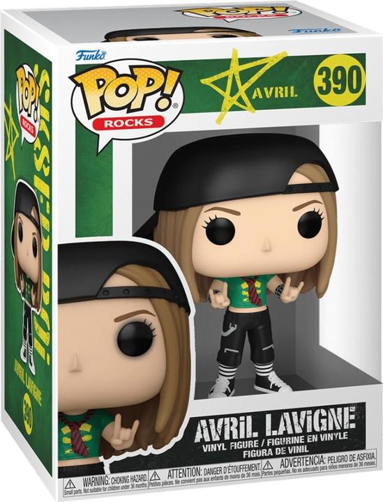 Produktbild Funko Avril Lavigne POP! Rocks Vinyl Figur Sk8ter Boi 9 cm