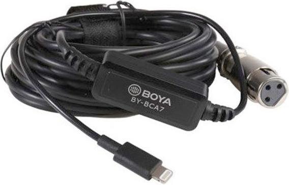 Actual product image Boya BY-BCA7 Lightning Microphone Cable (6 m)