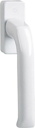 Image du produit Hoppe Poignée de fenêtre en aluminium London 013P/U34NA blanc (Poignée de porte)