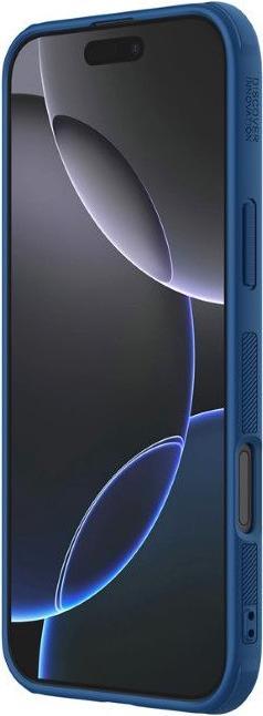 Produktbild Nillkin Super Frosted Shield Pro Magnetic Case for iPhone 16 Pro - blue (Apple iPhone 16 Pro)