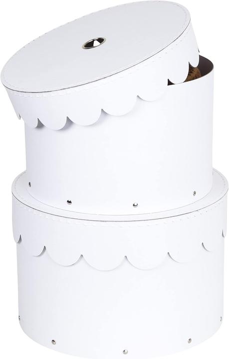 Produktbild Bigso 2er-Set Runde Aufbewahrungsboxen mit Deckel (2x)