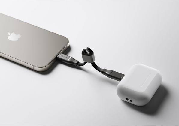 Immagine prodotto Nomad ChargeKey USB-C to USB-C 240W Charging Cable 12cm (0.12 m, USB 3.1, 240 W)