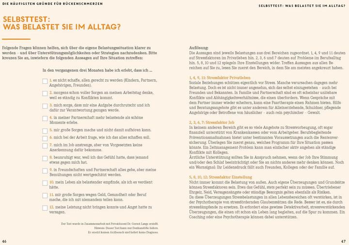 Image du produit Apotheken Umschau: Der stressfreie Rücken (Allemand, Wort & Bild Verlag, 2021)