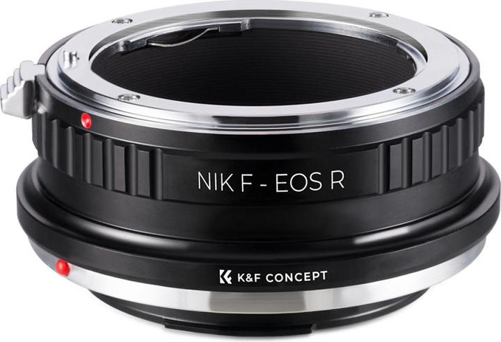 Produktbild K&F Concept High Precision Lens Adapter Mount, NIK-EOS R