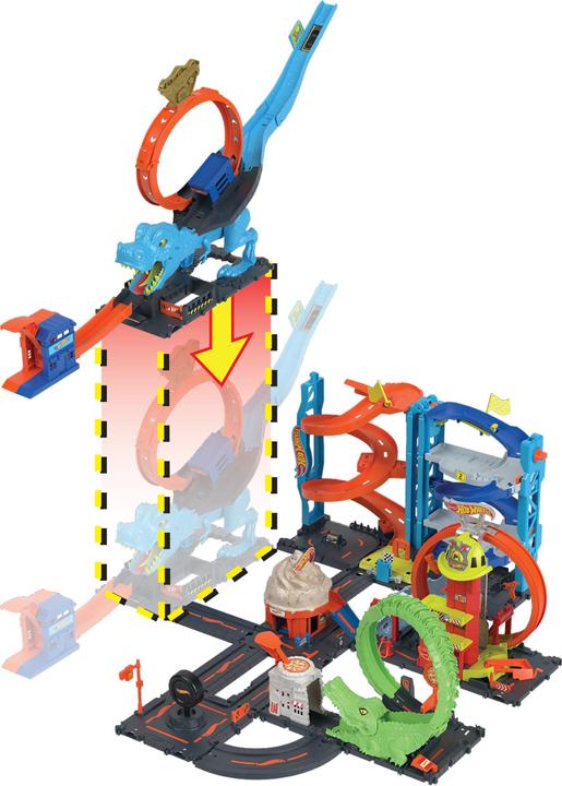 Image du produit Hot Wheels Circuit de looping City T-Rex