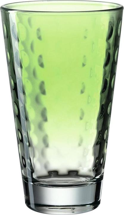Actual product image Leonardo Drinking glass Optic Pastel 300 ml, 6 pieces, Green (0.30 l, 6 x)