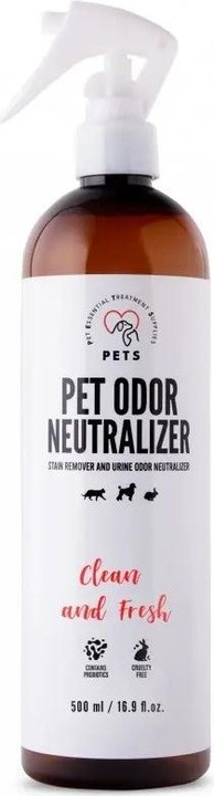 Immagine prodotto Pets PET Neutraliser zapachów Neutralizzatore di odori 500ml (Gatto, Cane, Roditori, 500 ml)