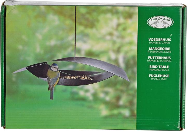 Produktbild Esschert Design Futterspender hängend, Schwarz S