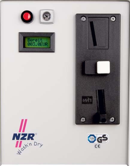 Produktbild NZR ZMZ 0215 Wash'n Dry-Einwurf 2.00? münzzaehler elekt.zeitabhängig (Geldscheinprüfer)