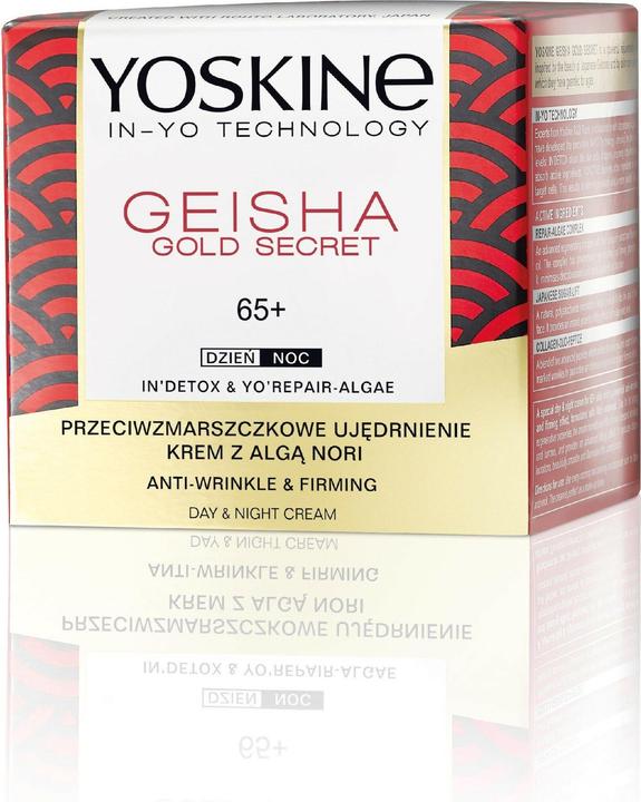 Actual product image Yoskine Geisha Gold Secret 65+ firming face cream 50ml (50 ml, 24h cream)