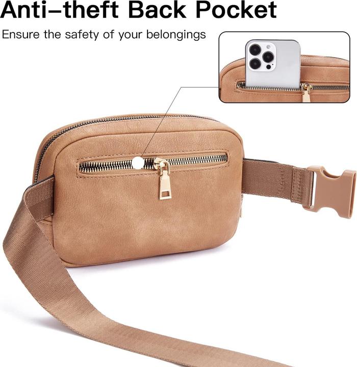 Produktbild Only-Bags.Store Gürteltasche, PU-Leder Crossbody Tasche Umhängetasche