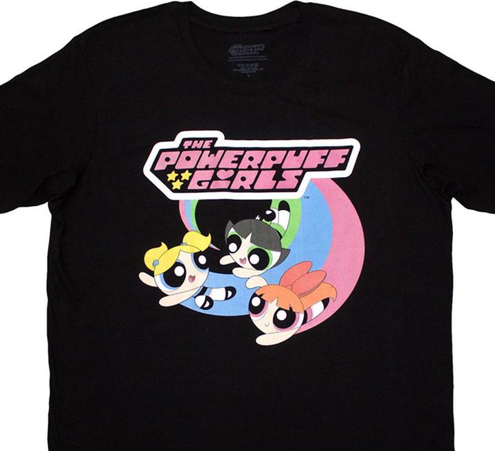 Produktbild The Powerpuff Girls Trio Flying TShirt (XXL)