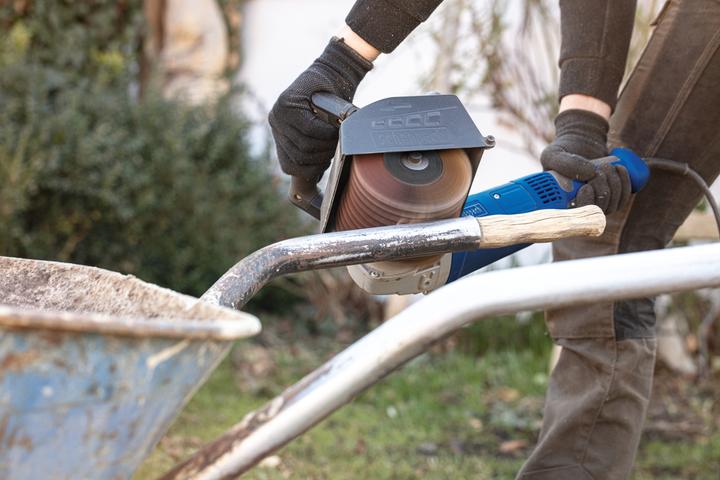 Actual product image Scheppach Sanding strip brush