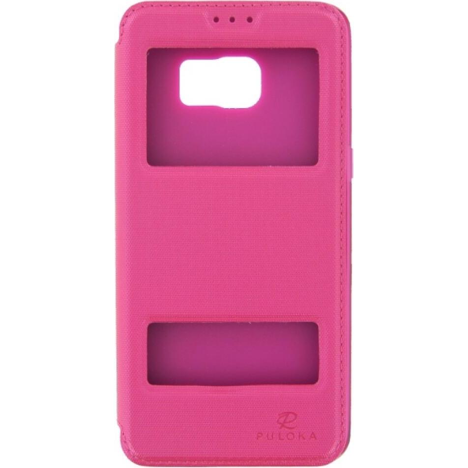 Thumbnail - Puloka Flip Case Samsung Galaxy S6 Edge Plus Pink (Samsung Galaxy S6 Edge+), Smartphone Hülle, Pink