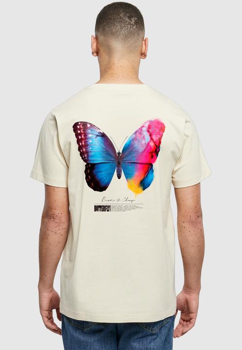 Produktbild Mister Tee Become the Change Butterfly 2.0 Tee - 131381 (S)