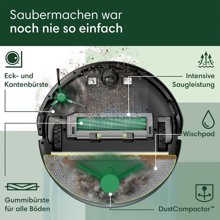 Productafbeelding iRobot Roomba 205 Combo (Stofzuigrobot)
