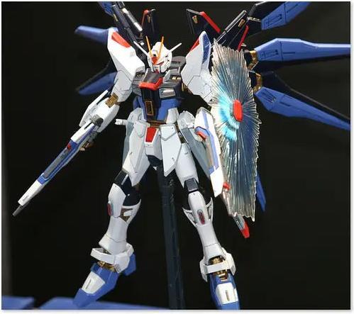 Actual product image Bandai Strike Freedom Gundam