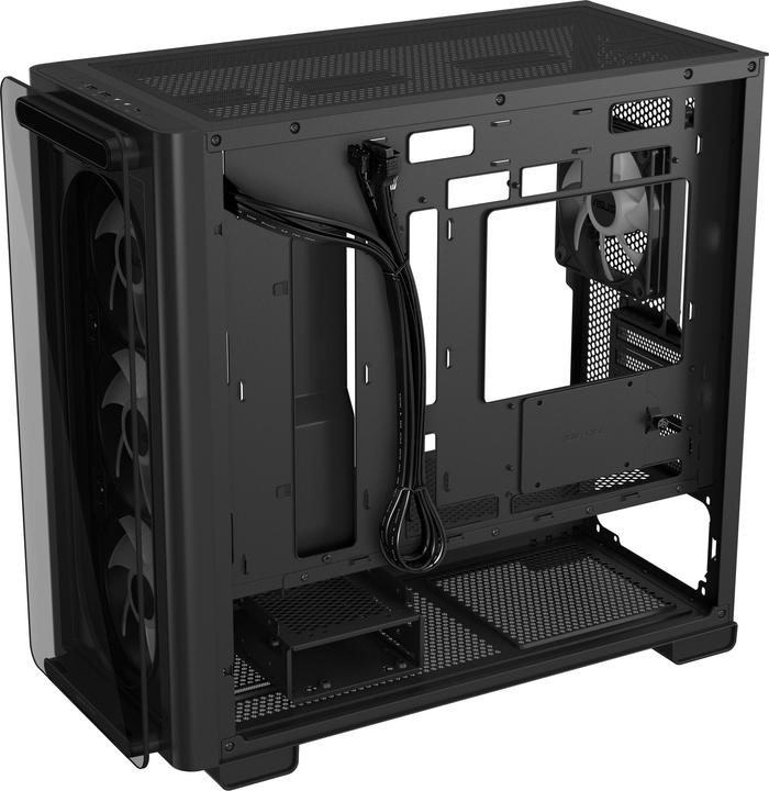 Actual product image ASUS Go A23 PLUS TG ARGB BLACK (mATX, Mini-ITX)