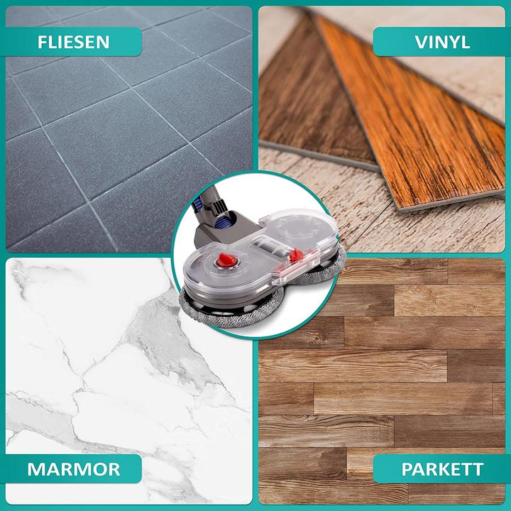 Actual product image Cleanify Mop Attachment for Dyson V7-V15