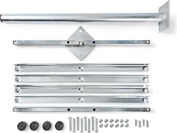 Image du produit Nedis Support satellite pour balcon | Longueur du mât : 0,75 m | Taille maximale de la parabole : 90,0 cm (Miroirs + antennes Montage)