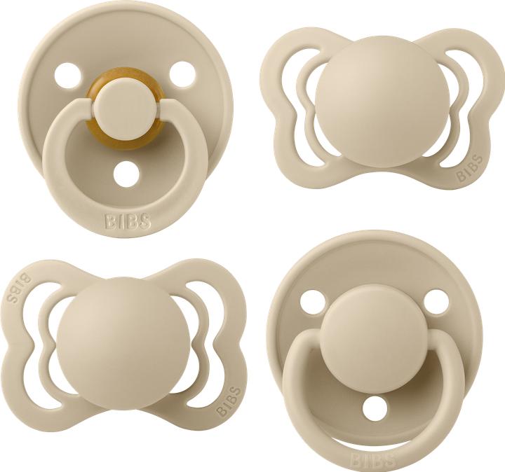 Produktbild Bibs Schnuller Try-It Collection, Vanille (4 x, bis 6 Monate)