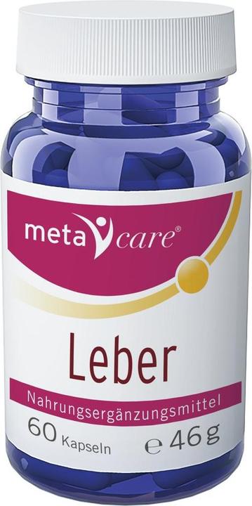 Produktbild Meta Care Leber Kapsel (60 Stück, Kapseln, 78 g)
