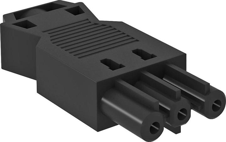 OBO Bettermann Buchsenteil 3-polig Schraubanschluss, 6108056