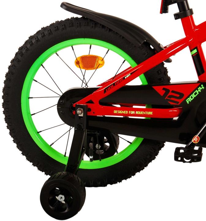 Produktbild Volare Rocky Kinderfahrrad - Jungen - 16 Zoll - Rot (16")