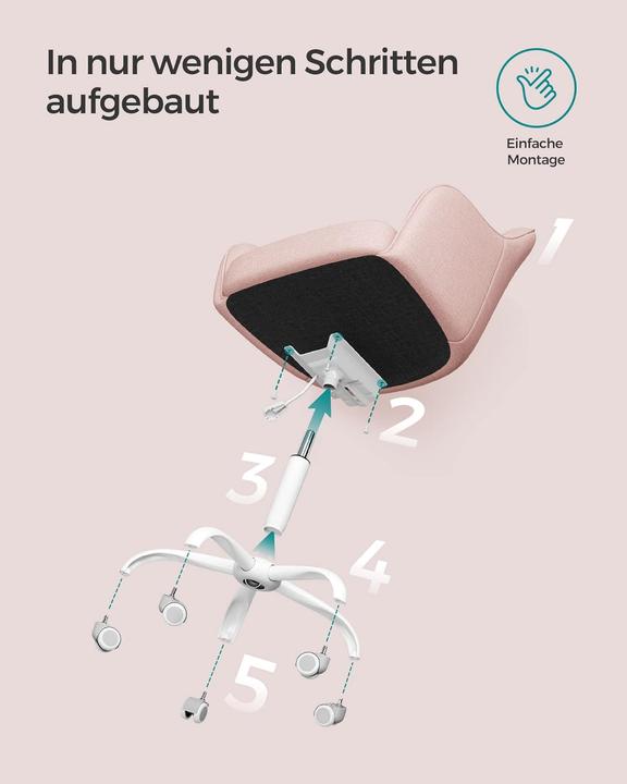 Actual product image Songmics Drehbarer Homeoffice Stuhl