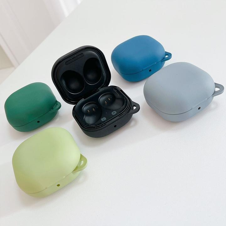 Produktbild König Design Schutz Hülle für Samsung Galaxy Buds Live Tasche Case Cover Etui 360 Grad Bumper (Kopfhörer Tasche)