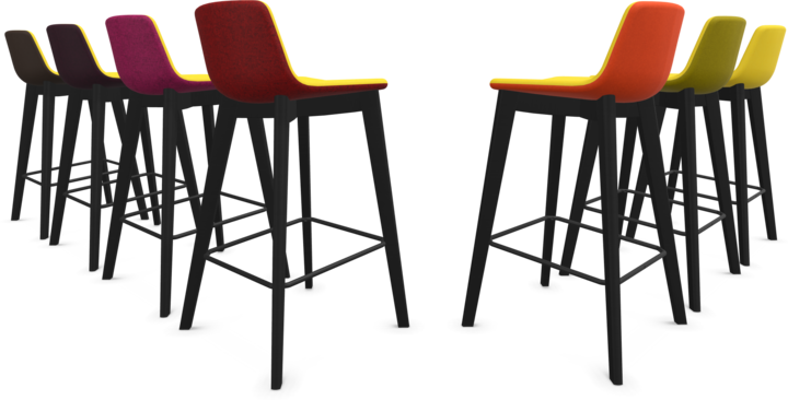 Actual product image Narbutas Twist & Sit Bar Stool