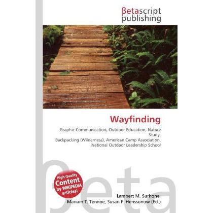 Wayfinding, Fachbücher von Susan F. Marseken, Miriam T. Timpledon, Lambert M. Surhone