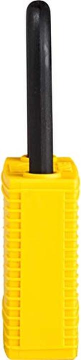 Actual product image Brady Safekey nylon safety lock with nylon shackle, yellow, shackle height 38 mm, shackle diameter 6.4 mm