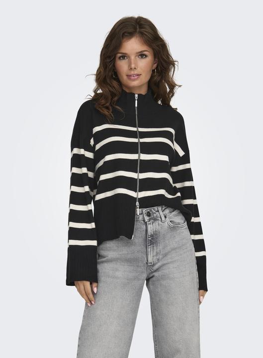 Produktbild Only Normal geschnitten Rundhals Strickjacke Strickjacke (L)