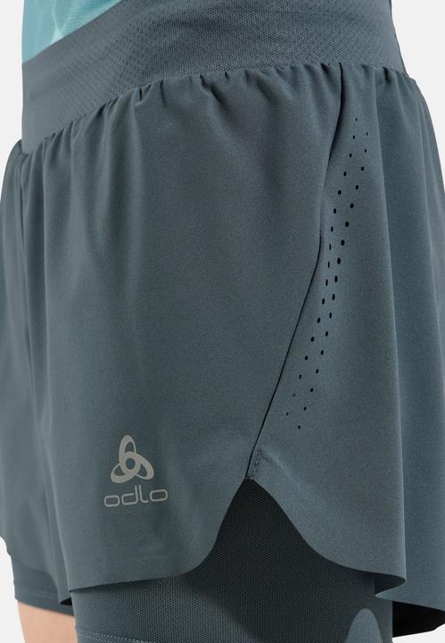 Immagine prodotto Odlo Pantaloncini donna 2 in 1 Zeroweight 3" (XS)