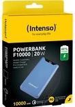 Produktbild Intenso Powerbank F10000 Blue (blau, 10.000 mAh, PD 3.0, Quick Charge 3.0) (10000 mAh, 20 W, 37 Wh)