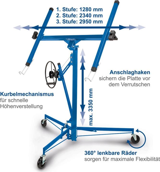 Produktbild Scheppach Trockenbaulift TBL400 (DIY)