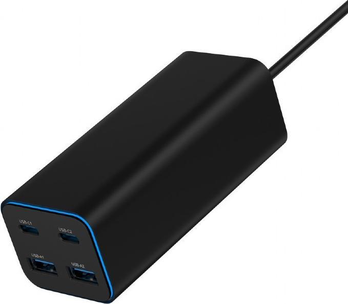 Produktbild Gembird CHARGER USB UNIVERSAL 4P 100W/TA-UC-2A2C-PD100-01-BK (100 W, 4 Ports)