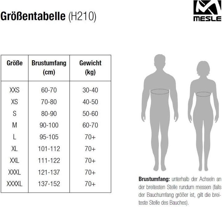 Produktbild Mesle H210 (4XL, 70+ kg)