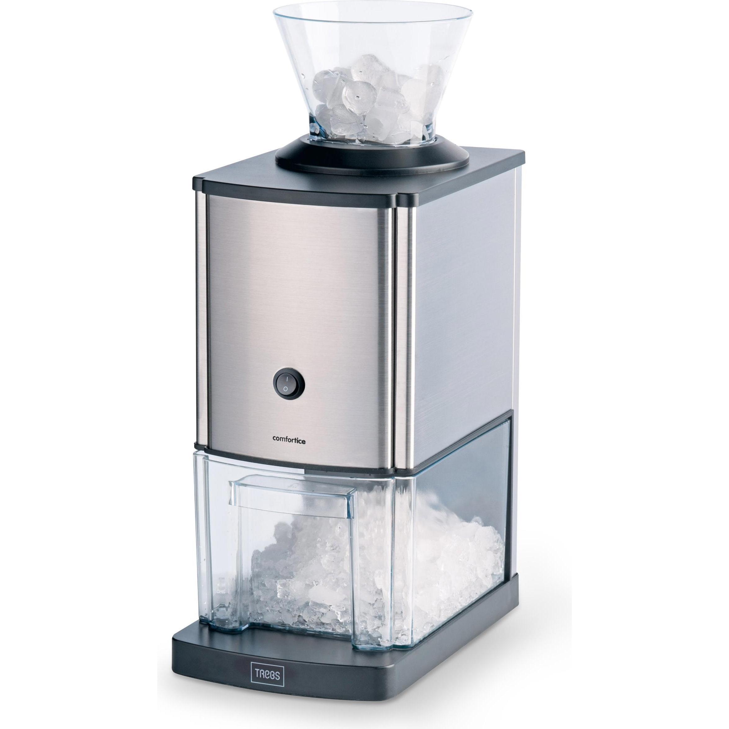 Trebs Eiscrusher, Macchine per il gelato + fabbricatori di ghiaccio, Nero, Argento