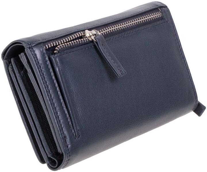 Immagine prodotto Mika Portafoglio da donna, in pelle, colore: navy