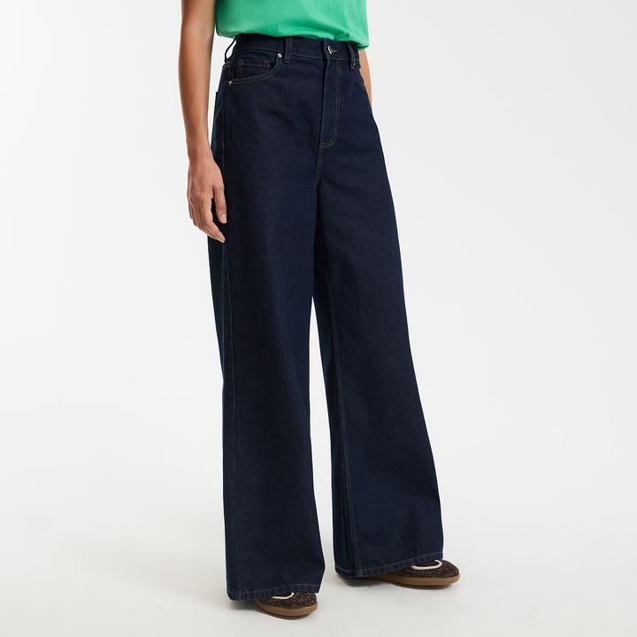 Produktbild La Redoute Collections Extraweite High-Waist-Jeans (42)