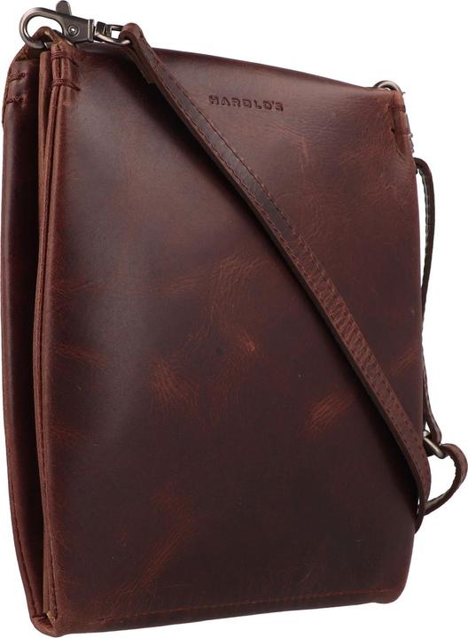 Actual product image Harolds Fold Mini Bag Umhängetasche Leder 17 cm