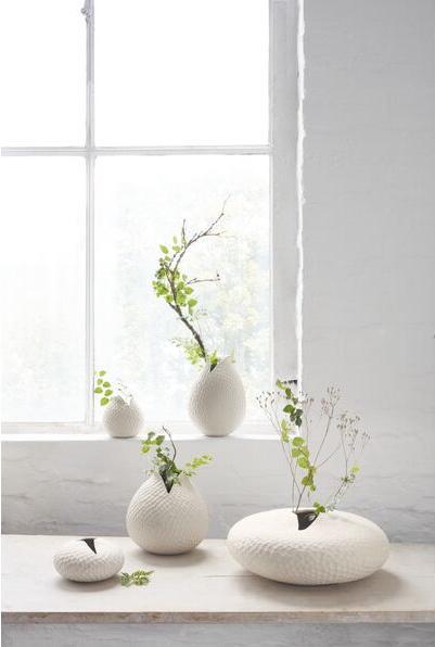 Actual product image ASA Selection ASA Carve Vase, height: 335 mm, ø: 125 mm