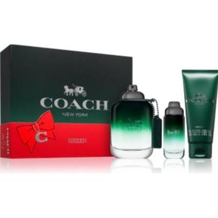 Coach Uomo Set Regalo Bellezza, Green Men's Fragrance (Set Di Profumi)