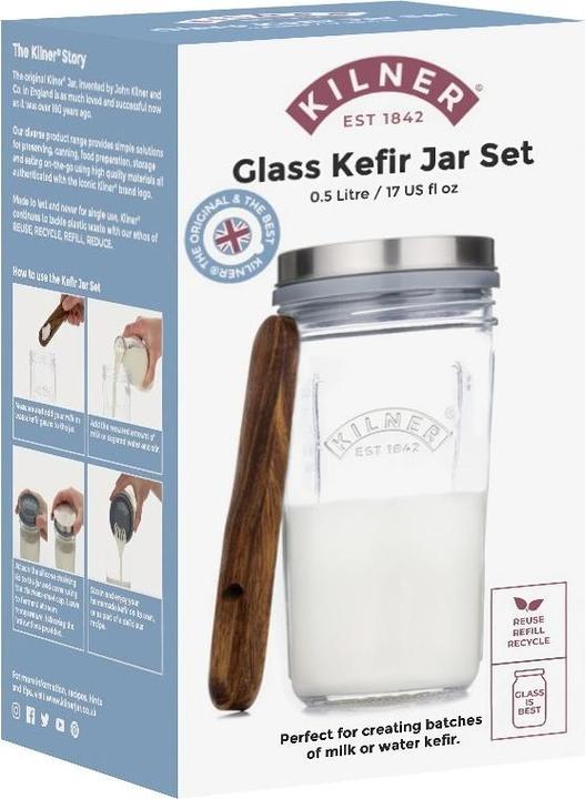 Productafbeelding Kilner Kefir fermentorset 0,5 l (1 Pcs., 0.50 l)